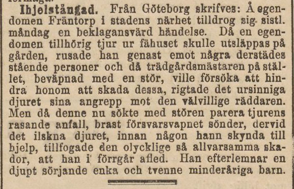 Dagens-Nyheter den 11 oktober 1867.