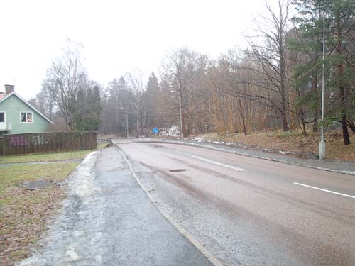 Till höger i bild låg torpet Rosenda. Foto: Per Hallén