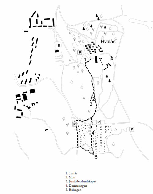Forntidsvägen karta 1
