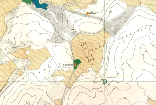 Gömmet (Kartverk över Göteborg 1923)