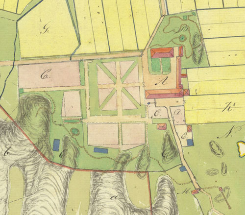 Den äldsta kartan över Stora Torp är från 1815, men många av byggnaderna var de samma som vid försäljningen 1783.