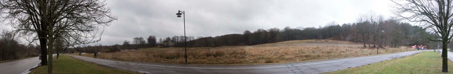 Vy mot Stora Torp från Delsjövägen 2014-02-09