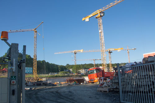 HSBs andra förening i området växter fram. Foto: Per Hallén 2015