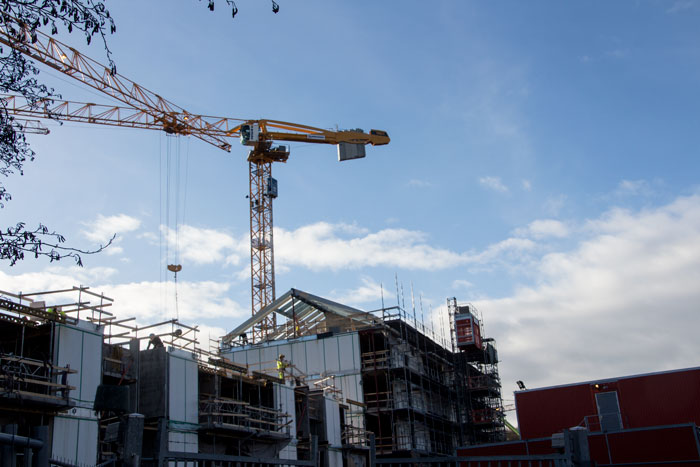 HSBs Studio 2 får tak