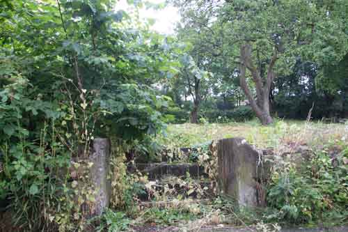 Lämningarna efter Kallebäcks by är tydliga.