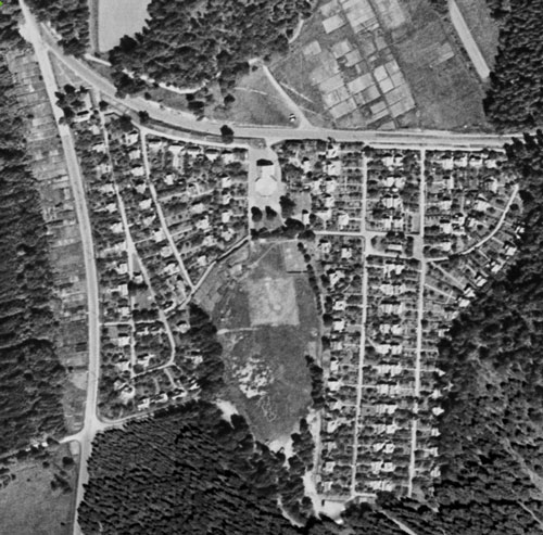 Delsjökolonien år 1960.