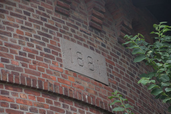 Vattenreservoaren uppfördes 1881. Foto: Per Hallén 2015