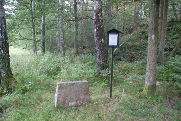 Hundgraven nära Kolmaden. Foto: Per Hallén 2015