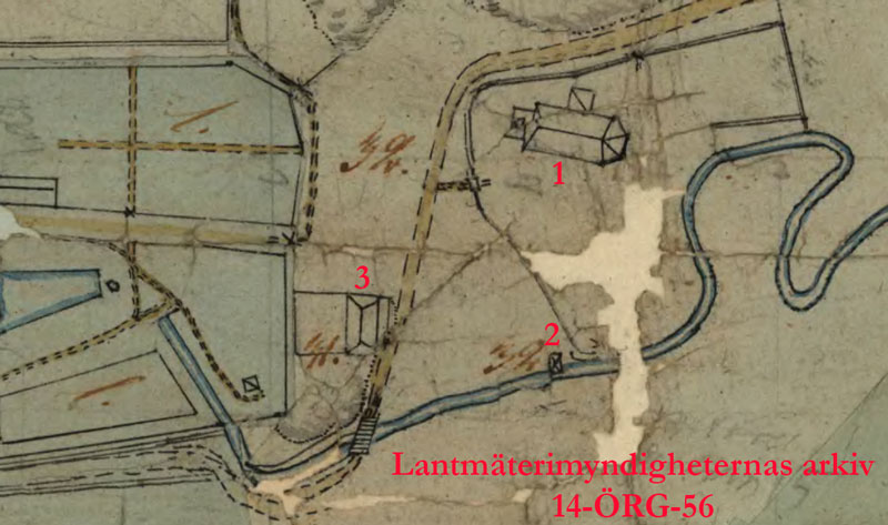 Örgryte_gamla_kyrka_karta_1814