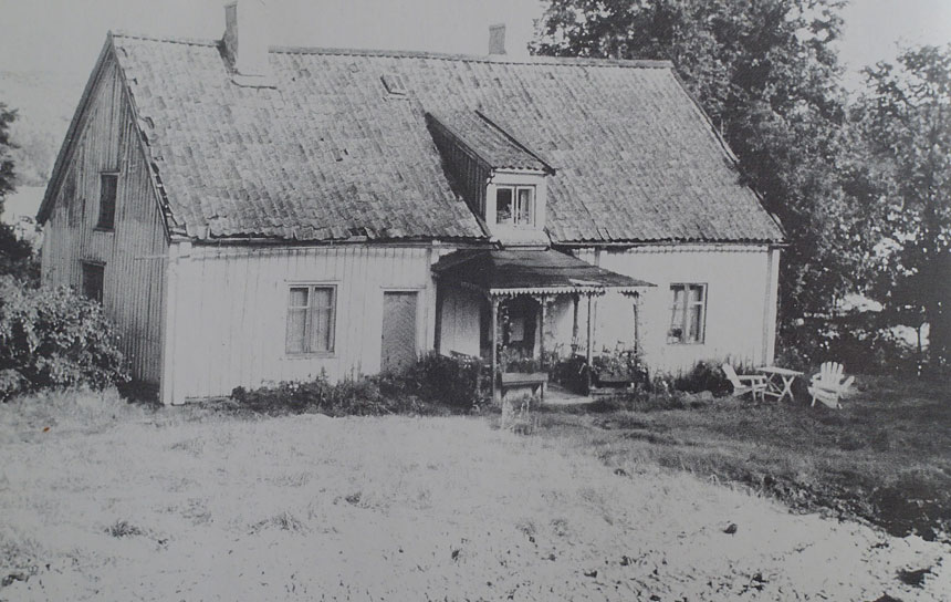 Partille Östergården år 1960. Foto ur: 