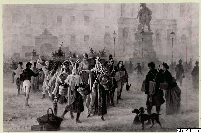 Julen 1870. Foto: Göteborgs stadsmuseum.